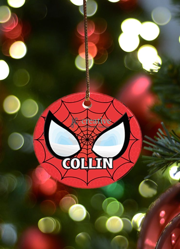 super hero christmas ornaments