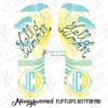 Custom Monogrammed Flip Flops - Image 2