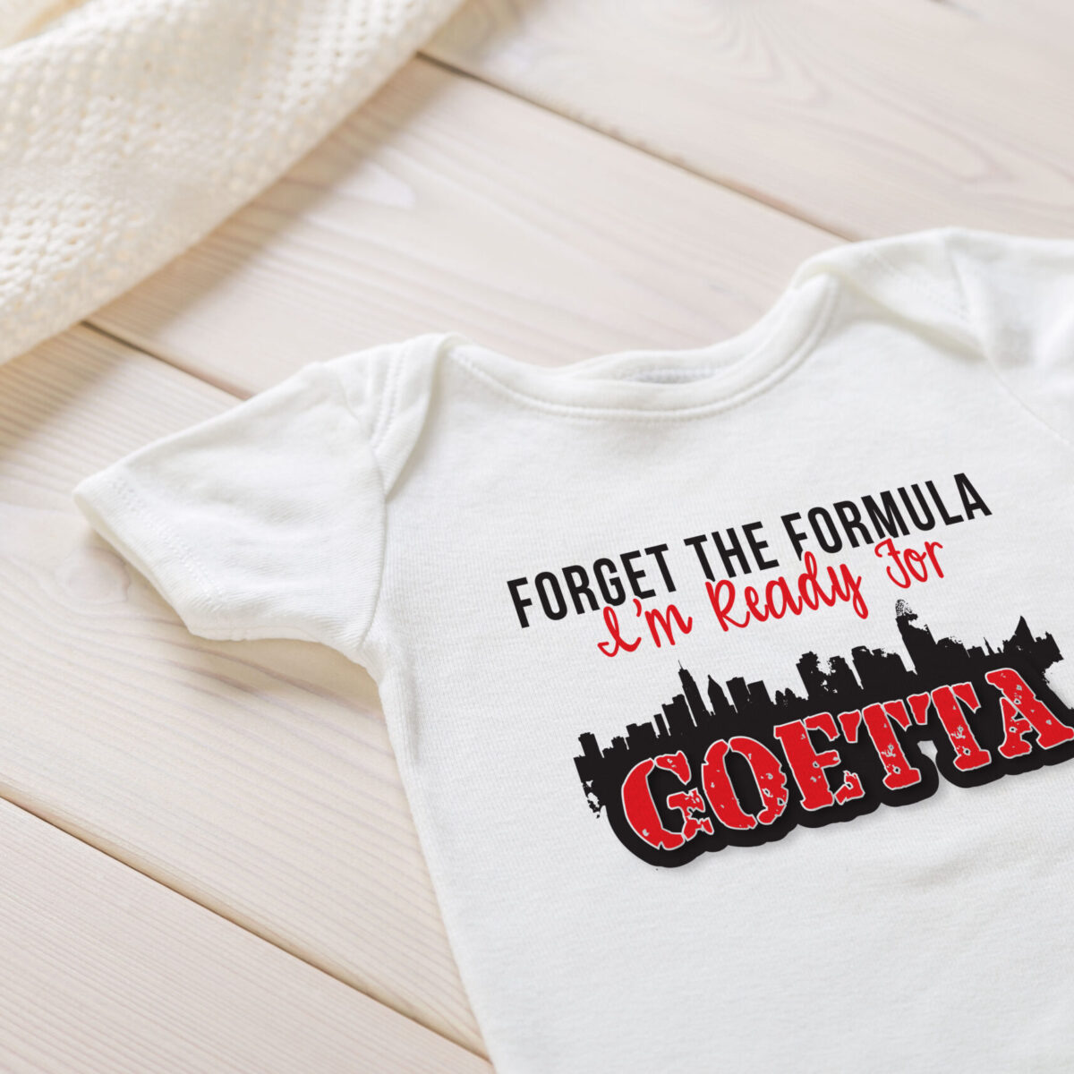 Customizable Cincinnati Goetta Inspired Infant Apparel