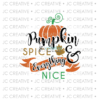 Pumpkin Spice & Everything Nice Glitter & Decal Kit - Image 2