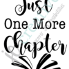 Just One More Chapter Book Page Glitter & Decal Kit - Image 2