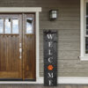 Welcome Sign Insert - Paw Print Orange/Black - Image 2