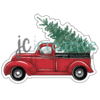 Welcome Sign Insert - Christmas Tree Truck - Image 2