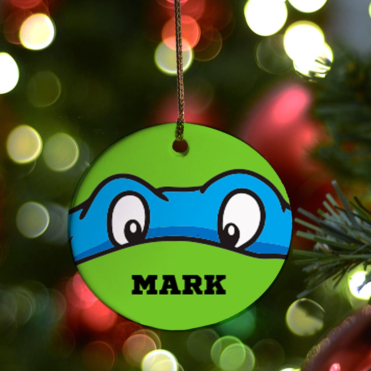 Personalized Turtle Ornaments