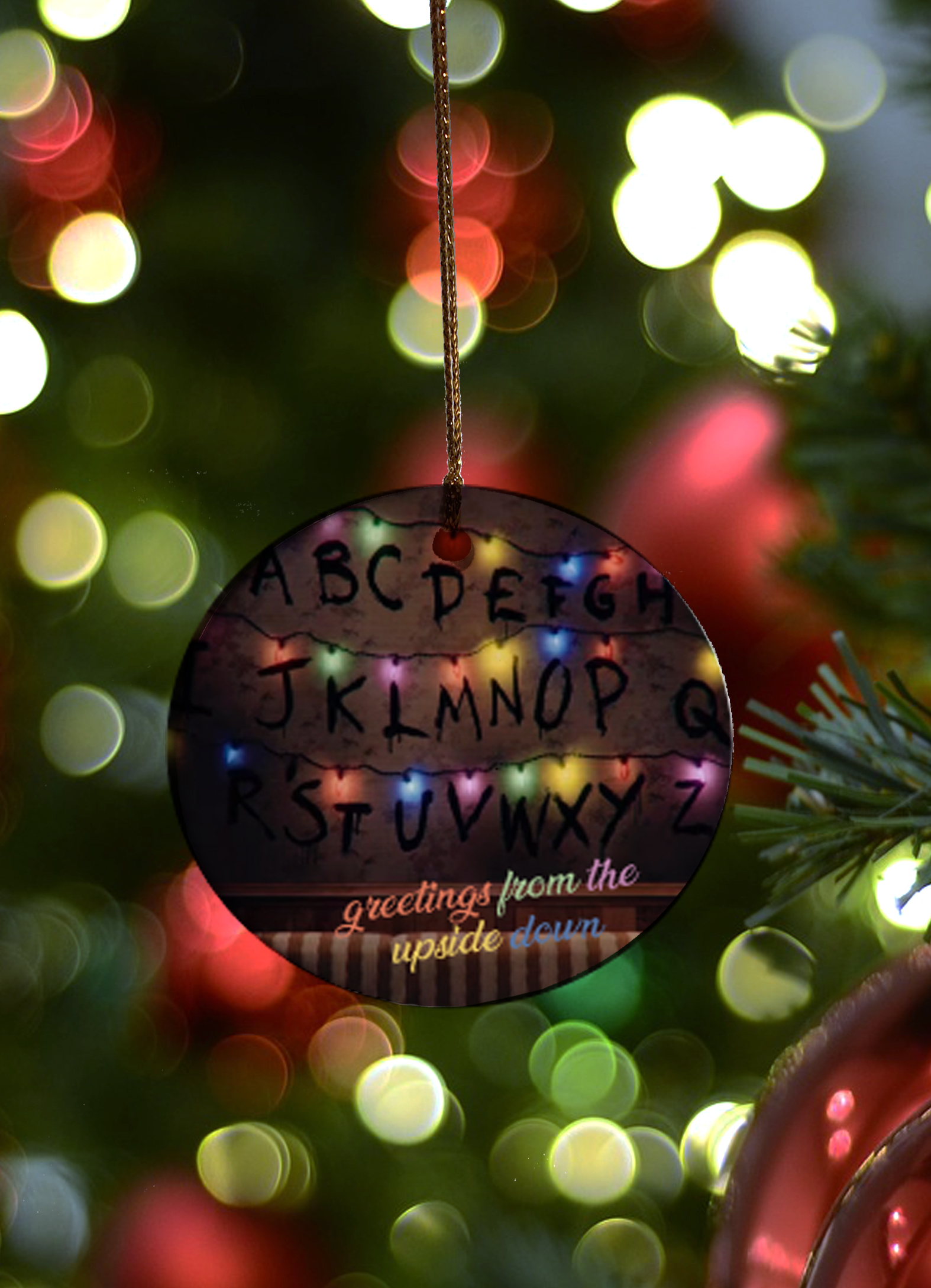 Personalized Stranger Things Ornament