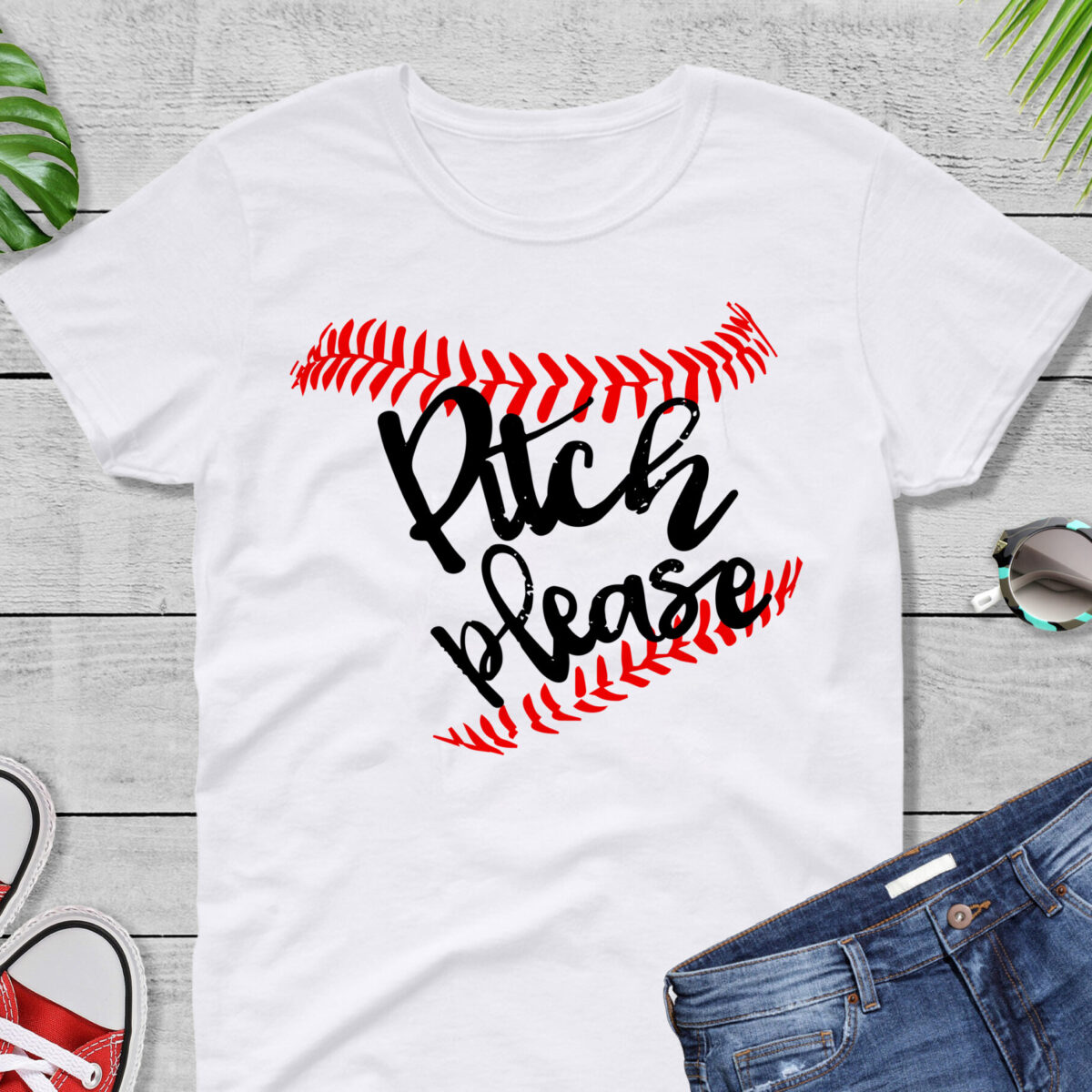 Pitch Please Baseball/Softball Tee
