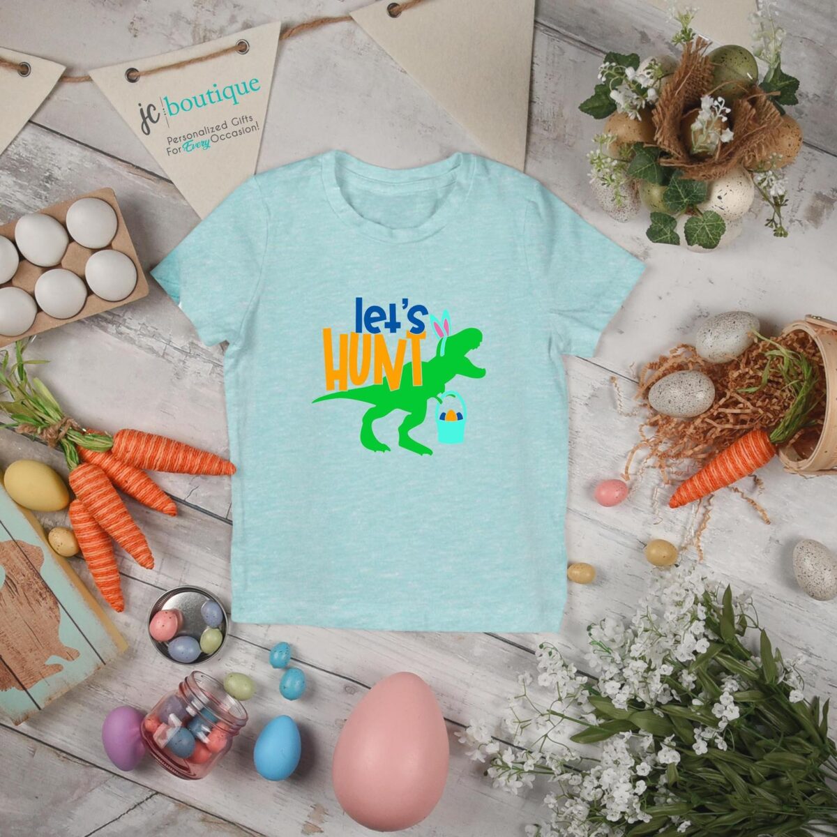 Easter Bunny Dinosaur- Let’s Hunt!