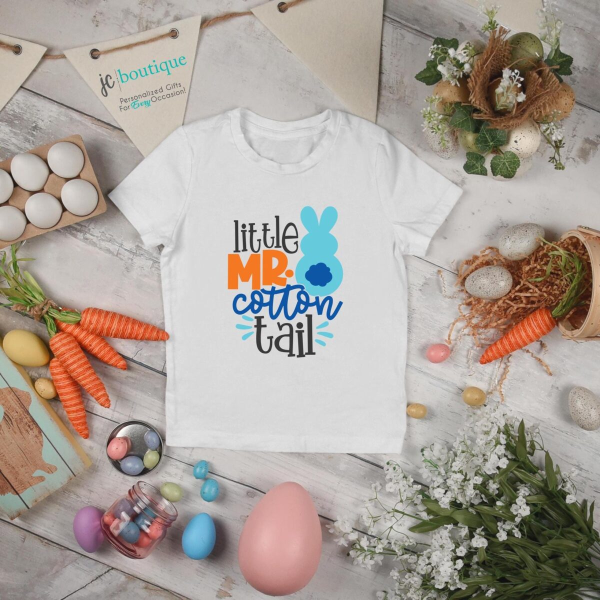 Little Mr Cottontail Toddler Tee