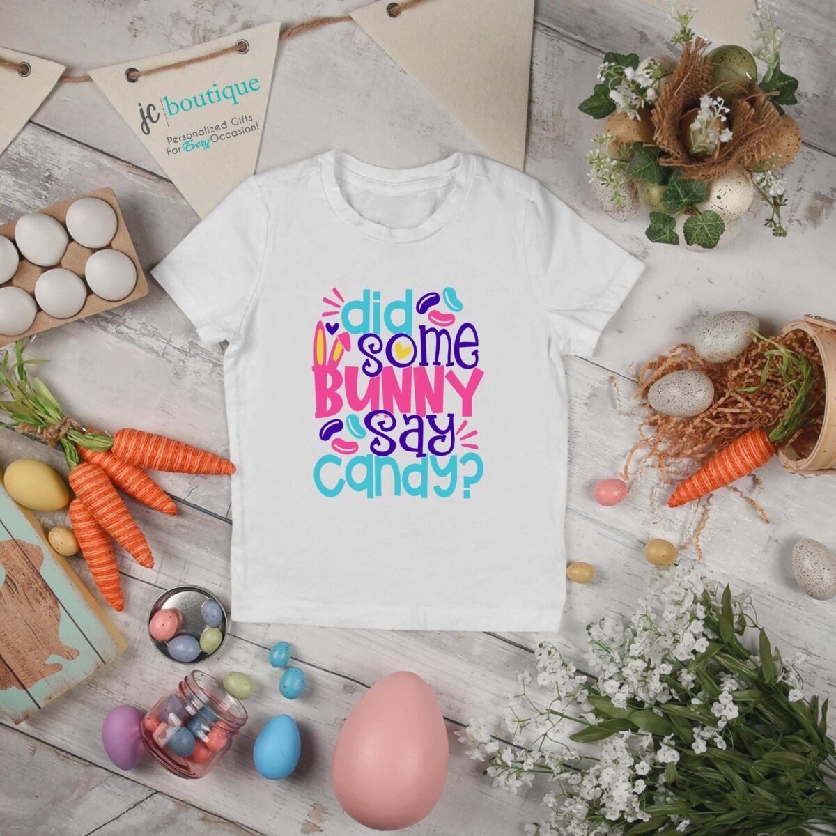 Did Some Bunny Say Candy Toddler Tee
