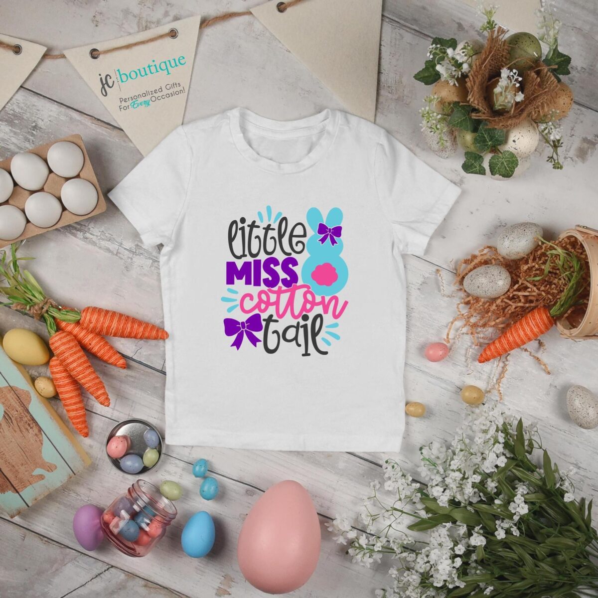 Little Miss Cottontail Toddler Tee