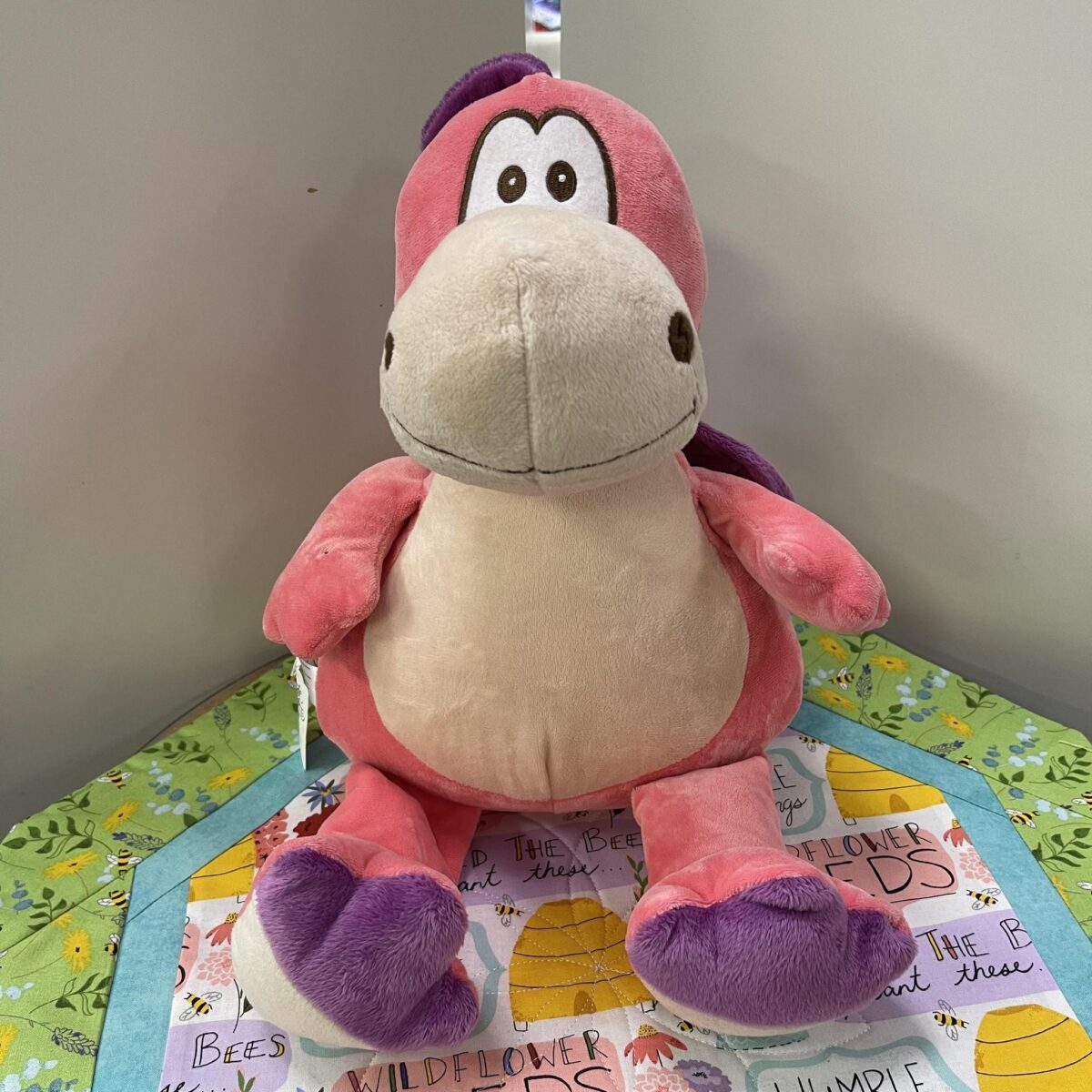 Pink Dragon Plush