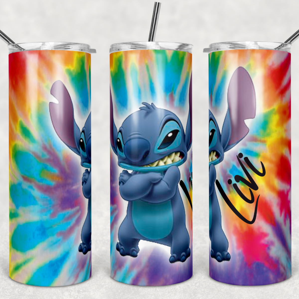 Stitch Inspired Sublimated Tumblers