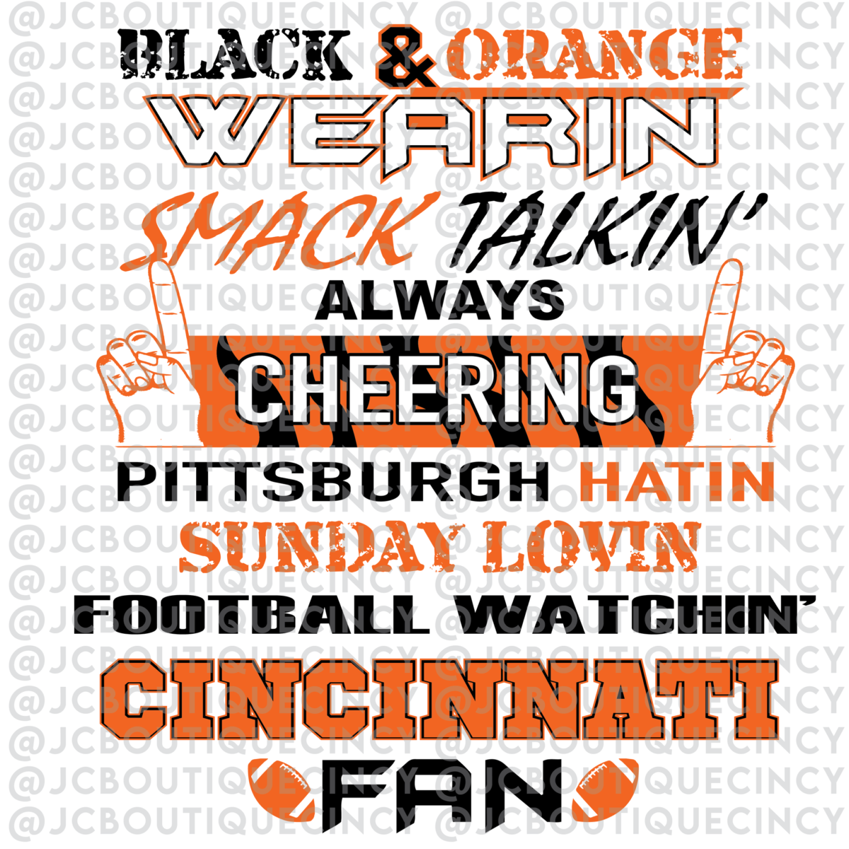 Cincinnati Fan Hoodie