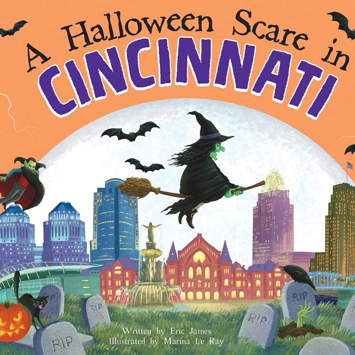 Halloween Scare In Cincinnati Storybook