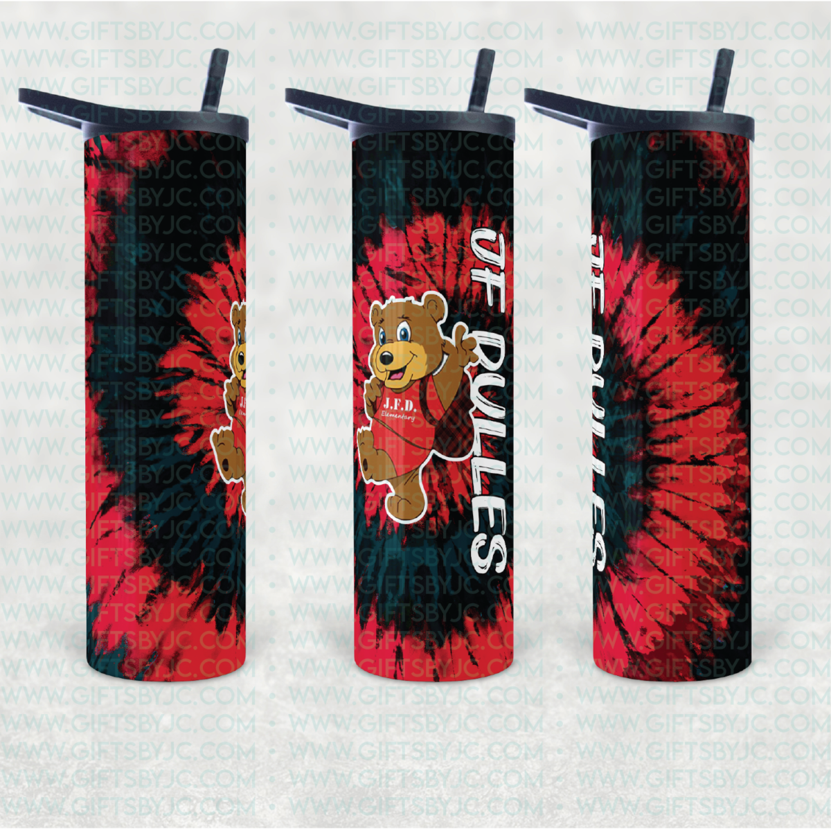 JF Dulles Tie-Dye Duo Tumbler