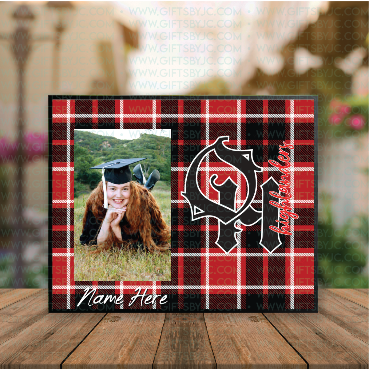 OH Highlanders Personalized Picture Frame
