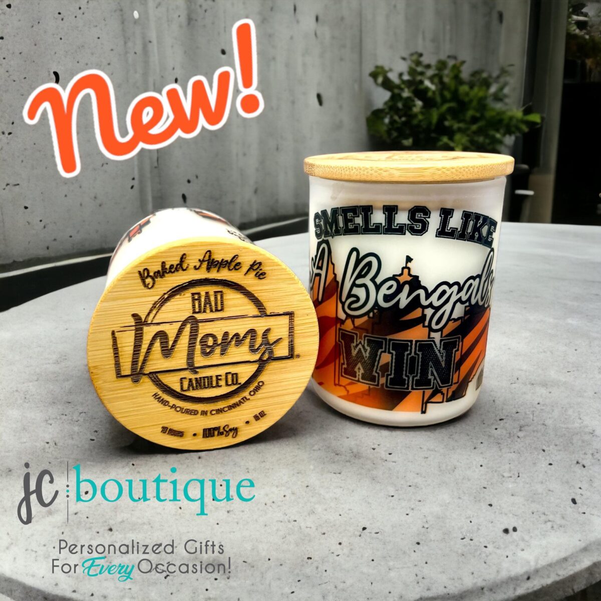 Smells Like A Bengals WIN Candle!