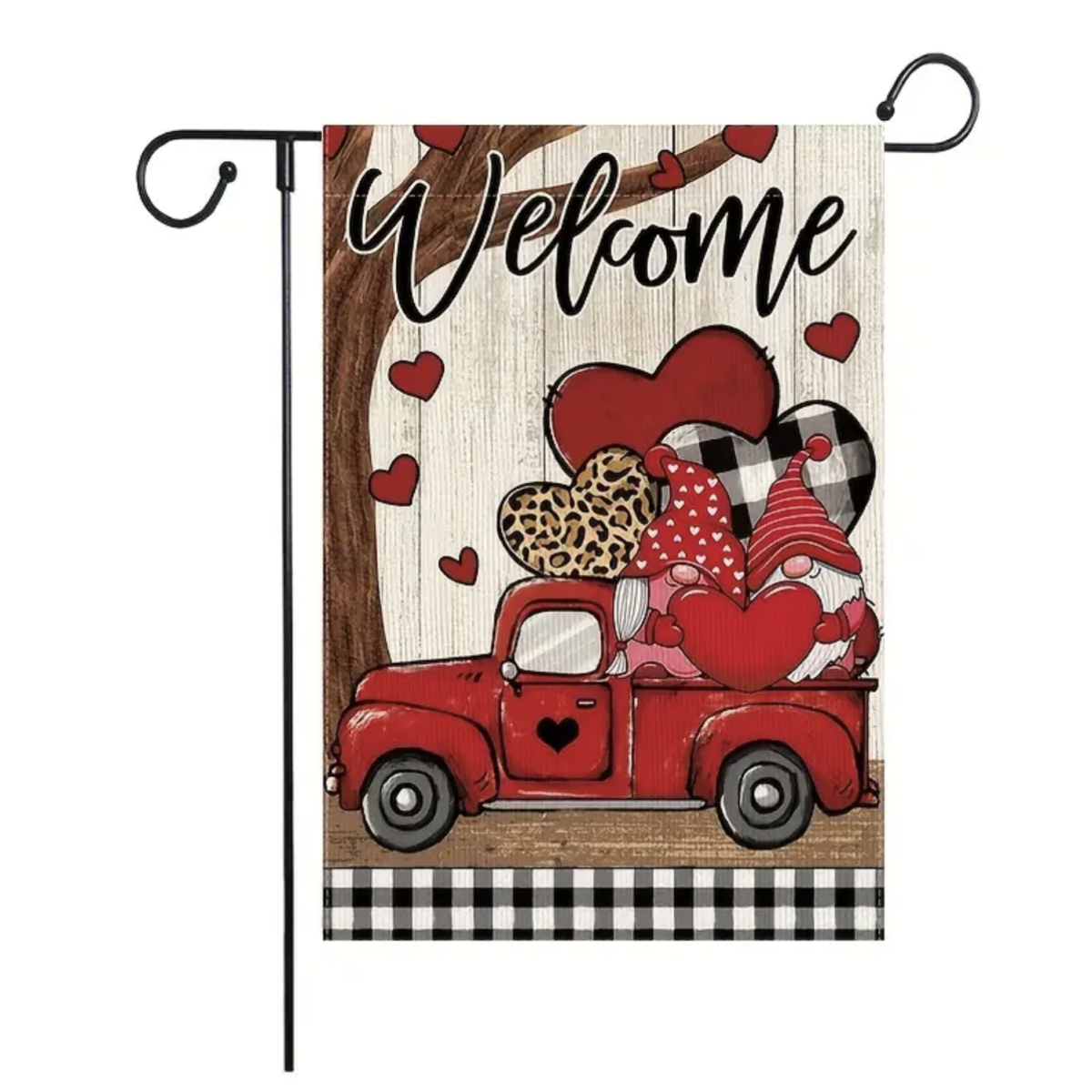 Valentine's Garden Flags