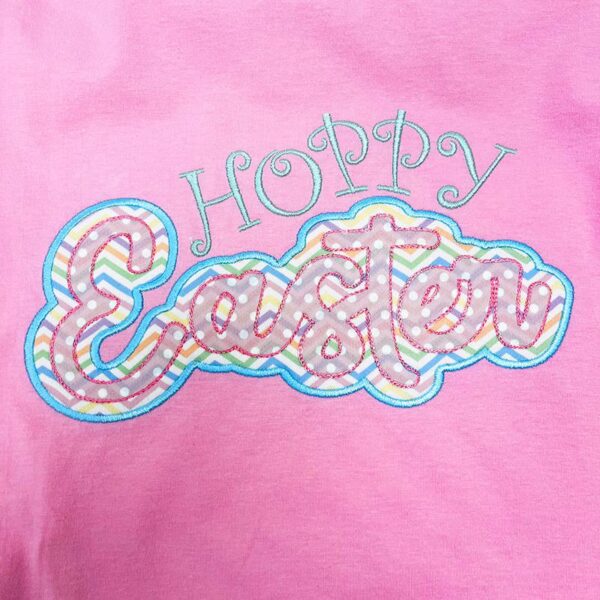 Hoppy Easter Applique Tees - Image 2