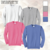 Bunny Triplet Applique Crewneck - Image 3