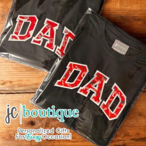 Embroidered Dad Long Sleeve Tees