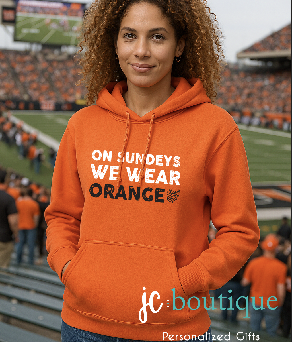 On Sundeys We Wear Orange