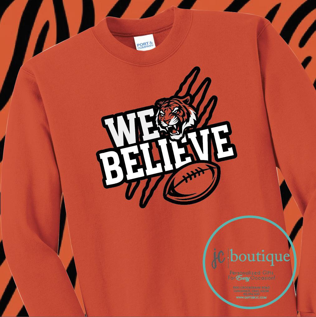 We Believe Crewnecks & Hoodies