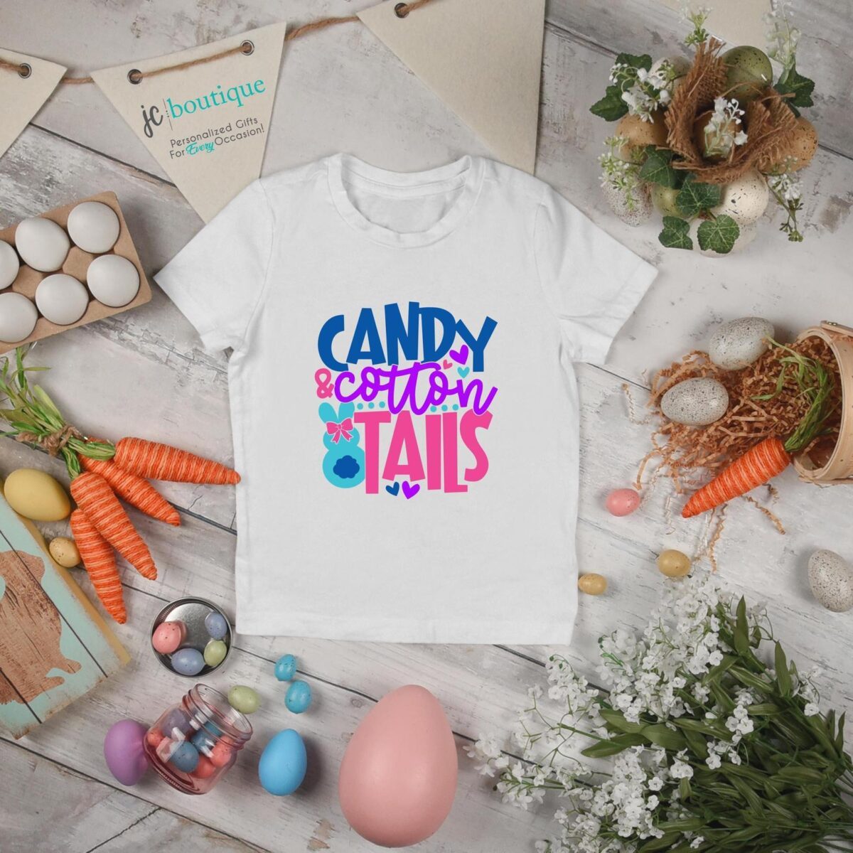 Candy & Cottontails Toddler Tees