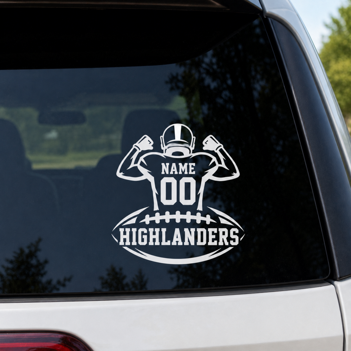 Highlanders Car Decal