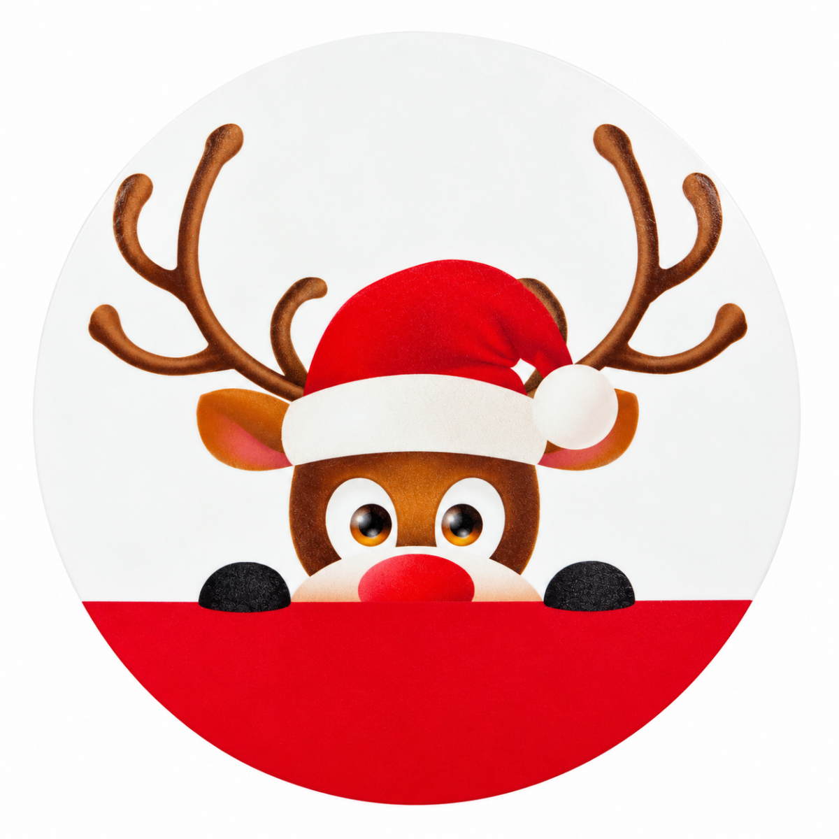 Welcome Sign Insert - Reindeer